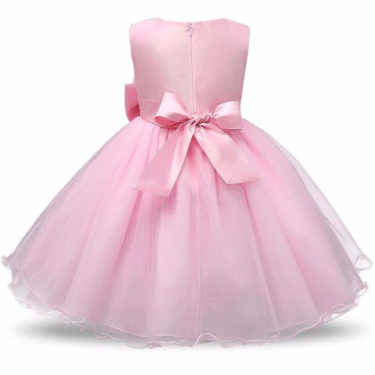 Princess Flower Girl Dress Summer Tutu Wedding Birthday Party Dresses - MANDOTOS INTERNATIONAL0