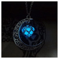 Glowing Pendant Necklaces Silver Plated Chain Necklaces - MANDOTOS INTERNATIONAL0