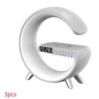 New Intelligent G Shaped LED Lamp Bluetooth Speake Wireless Charger Atmosphere Lamp App Control For Bedroom Home Decor - MANDOTOS INTERNATIONAL0