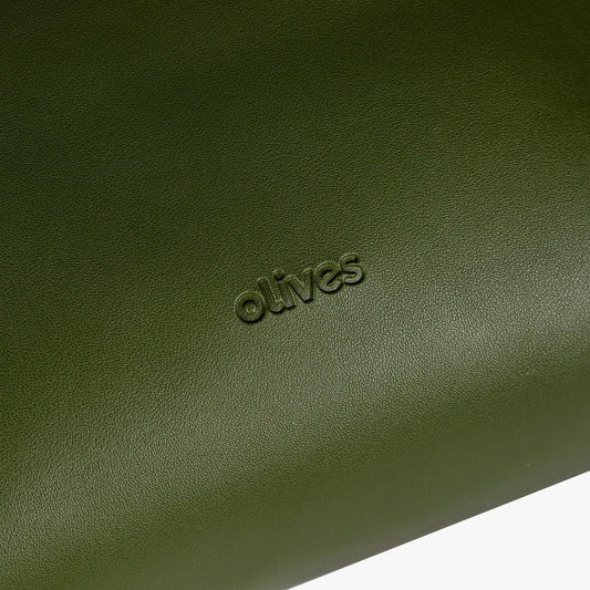 Olives Vegan Leather Tote - MANDOTOS