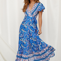 Tropical Bloom Maxi Dress
