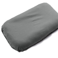 Baby nest bed cushion, gray portable cotton crib cradle for newborns