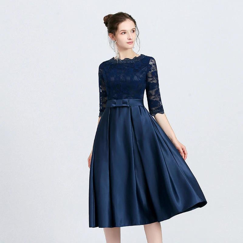 Versatile Casual Mid Length Evening Dress For Women MANDOTOS