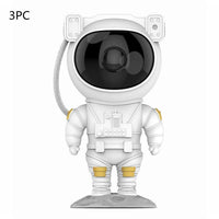 Creative Astronaut Galaxy Starry Sky Projector Nightlight USB Atmospher Bedroom Table Lamp MANDOTOS