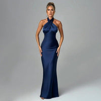 Summer Fashion Elegant Backless Sleeveless Dress MANDOTOS