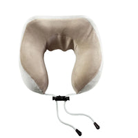Electric Neck Massage.  Portable Slow Rebound Memory Foam U-Shaped Pillow-Ergonomic, Breathable, Soft Neck Support Travel Pillow
