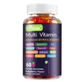 Multivitamin Gummies - with Vitamins and Minerals - Enhances Energy Levels, Immune Support, Antioxidant - 60 Gummies MANDOTOS