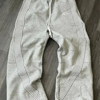 Y2k Embroidered Black Gray Casual Pants Camo Functional Tactical Functional Men's Women's Premium Jogging Drawstring Sweatpants