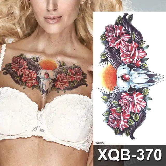 Floral Essence Body Art Tattoo - MANDOTOS