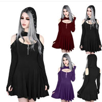 Chic Hooded Zip Dress Line - MANDOTOS INTERNATIONAL