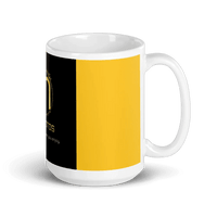 Sleek White Ceramic Mug MANDOTOS
