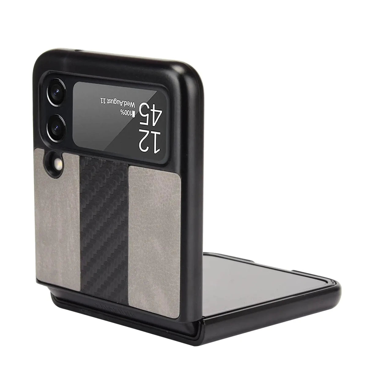 Samsung Z Flip 3 5G Leather Folding Case - MANDOTOS INTERNATIONAL