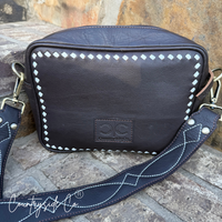Boot Stitch Leather Purse and Wallet BUNDLE
