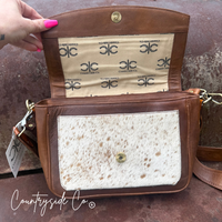 Grace Tooled Leather Purse: Handcrafted Statement Piece for Style & Function -