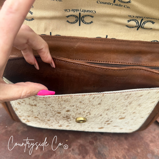 Grace Tooled Leather Purse: Handcrafted Statement Piece for Style & Function -