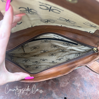 Grace Tooled Leather Purse: Handcrafted Statement Piece for Style & Function -
