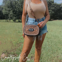 Bridle Belle Tooled Leather Handbag