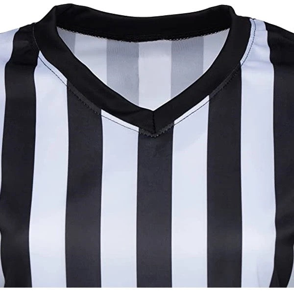 Black & White Referee Shirts/Jerseys Two Free Whistles