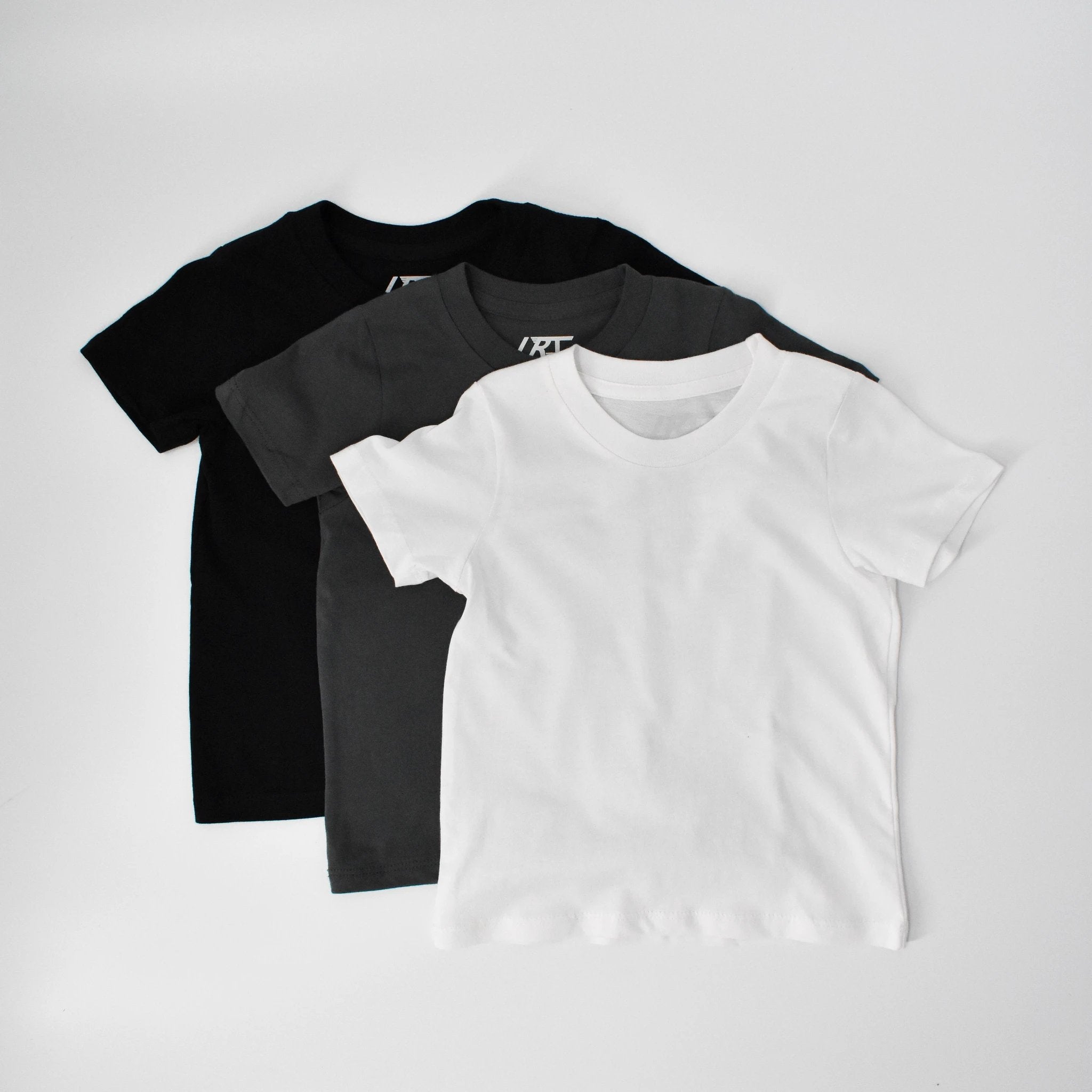 3-PACK RAD ORGANICS TEES - MONOCHROME LITTLE RAD THINGS