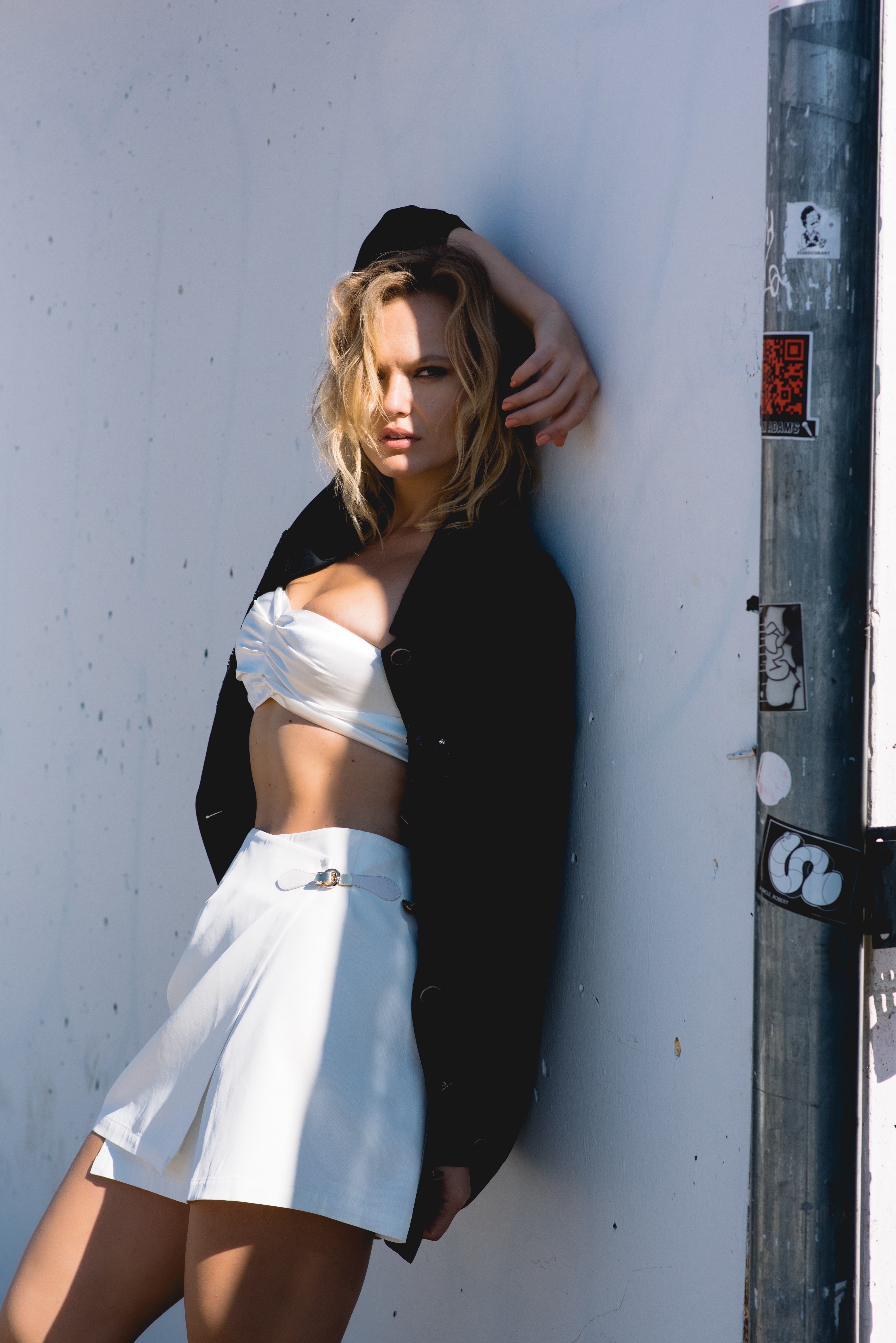 Valerie Black Designer Bomber Jacket: Luxe Sophistication for Modern Women - Apparel & Accessories