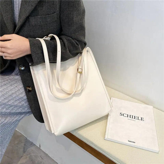 Olives Vegan Leather Tote - MANDOTOS