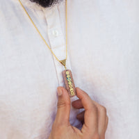 7 chakra Orgone Copper Pendant with Chain