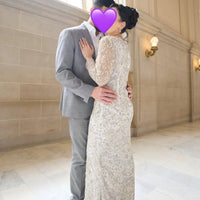 Aleena Bridal Embellished Pearl Crystal Beaded Gown With Detachable Overskirt Iyza Belaar