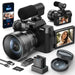 Monivista 5K Ultra HD Vlogging Camera with Dual Lens Kit - MANDOTOS INTERNATIONAL