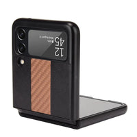 Samsung Z Flip 3 5G Leather Folding Case - MANDOTOS INTERNATIONAL