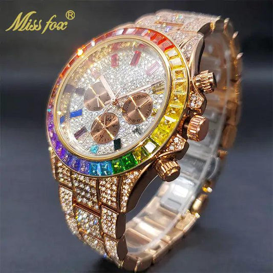 Gold Luxe Men's Waterproof Watch - MANDOTOS