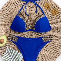 Push up Bikini 2023 Women Swimsuit Thong Bikinis Set Brazilian Sexy Halter Swimwear Woman Bathing Suits Swimming for Beach Wear