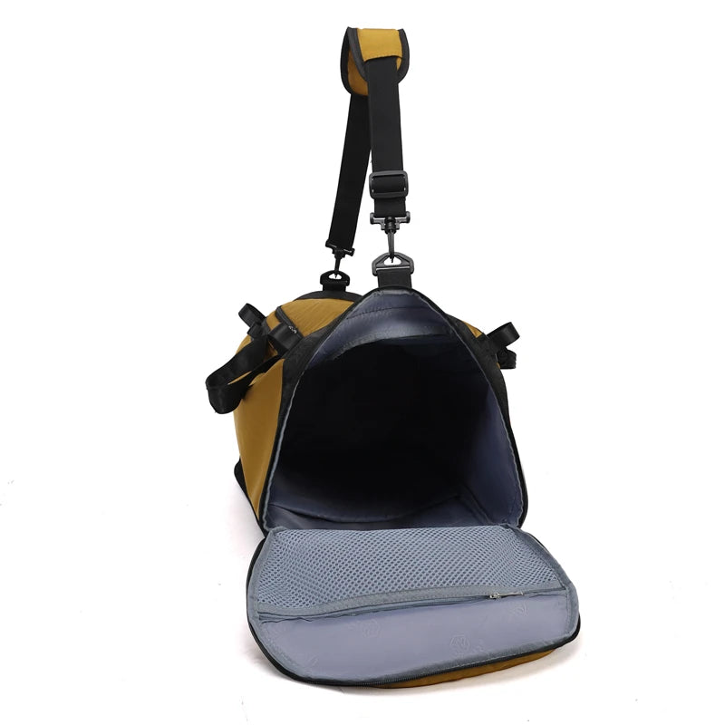 Remoid Custom Oxford Waterproof Gym Bags Men Large Capacity Sports Fitness Duffel Tote Sports Travel Bags With Shoe Compartment
