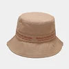 High Quality Twill Cotton Beige Bulk Silk Screen Custom Logo Summer Sun Hat