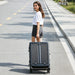 2026 US Warehouse 20 24 Inch Zipperless Aluminum Frame PC Suitcase Luggage High Quality Front Opening Hard Shell Travel Suitcase