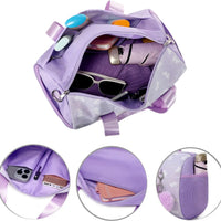 Fashionable Backpack with Bowknot Pattern, Foldable, 20-35L Capacity - MANDOTOS INTERNATIONAL