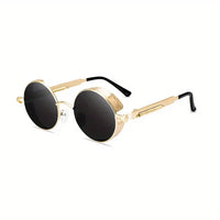 Vintage Punk Street Style Sunglasses Personality Windproof Eyewear Unisex Hip Hop Sun Glasses