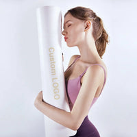 Custom Logo Printed Natural Rubber PU Eco-friendly 4mm 5mm Set Non-slip Travel Yoga Mat and Bag High Quality OEM ODM