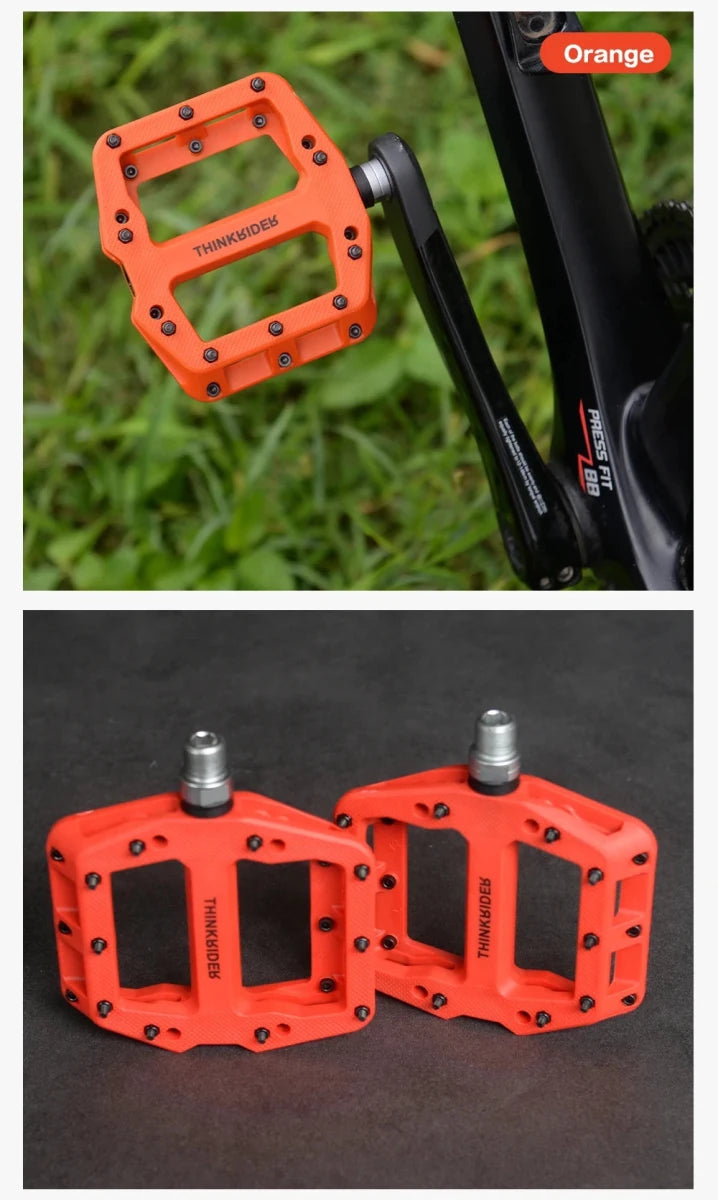 Upgrade Your Ride with ThinkRider Flat Bike Pedals! Ultimate Durability & Performance 🚴‍♂️ - MANDOTOS