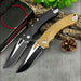 Versatile Folding Hunting Knife - Portable Daily Pocket EDC - MANDOTOS INTERNATIONAL