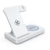 2025 Portable Travel Charger Triple Night Light Folding Mobile Phone Pad 3-in-1 Wireless Fast Charging Magnetic Type for Females