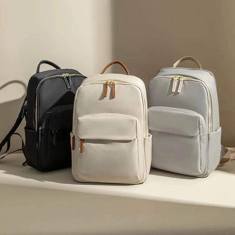 Laptop Backpack for Women and Men Students Class School Waterproof Travel Business Nylon Casual High Capacity Quality Back Bags