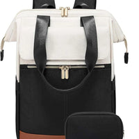 Super Lightweight Women's Travel Laptop Backpack with Curved Shoulder Straps - MANDOTOS INTERNATIONAL