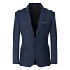 Mens Blazers Slim Fit Business Casual Men Suit Sport Coat One Button Travel Blazer Lightweight Suit Jacket