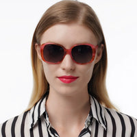 Popular Sunglasses Women's Men's square Small Face Gradient Resin Unisex Classic Acetate Sunglasses