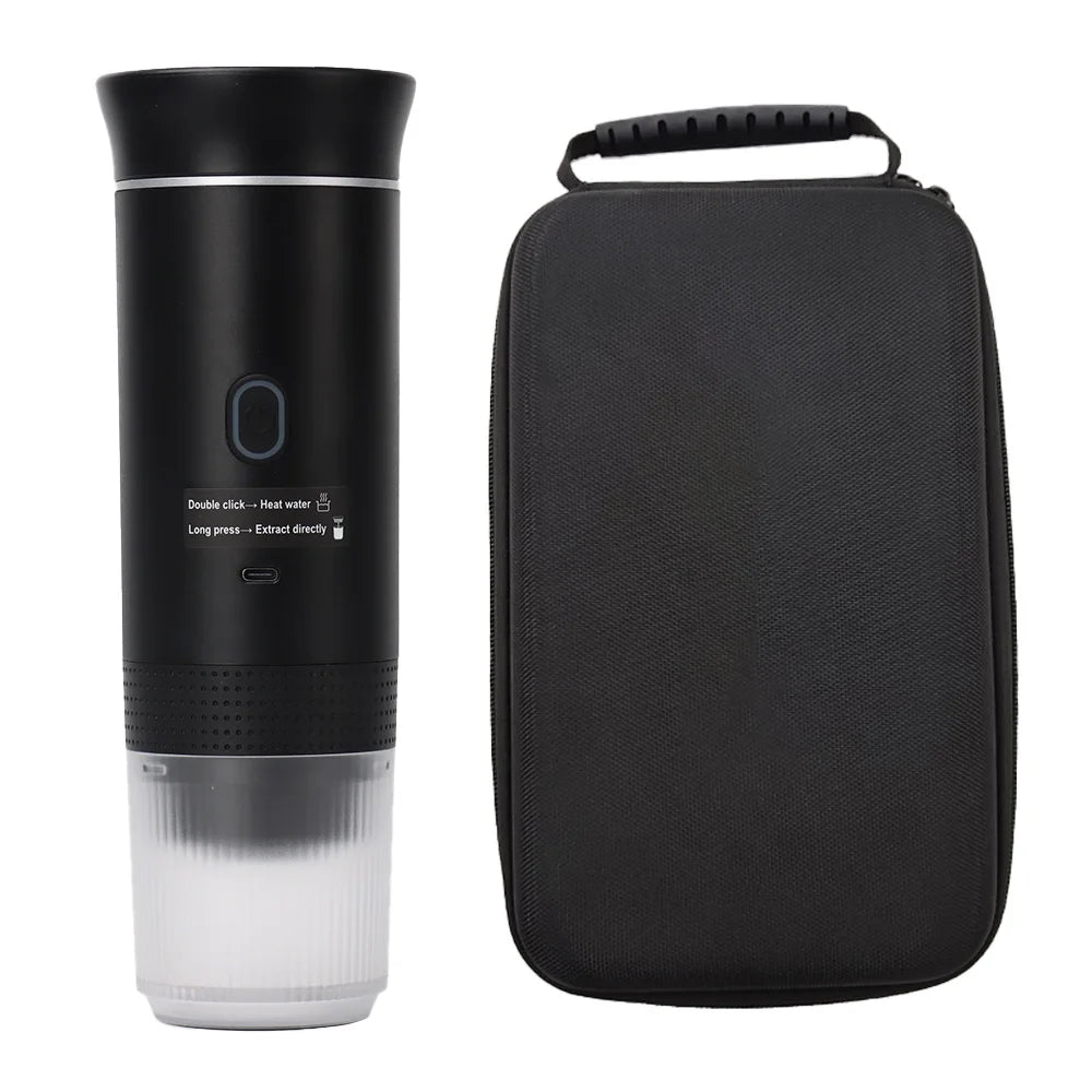Portable Capsule Espresso Machine Heating Water Coffee Maker Handheld Automatic Espresso Machine With Travel Case