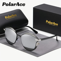 Polarized Fit Over Sunglasses for Women Thin Temple Anti Glare Sunshades for Driving