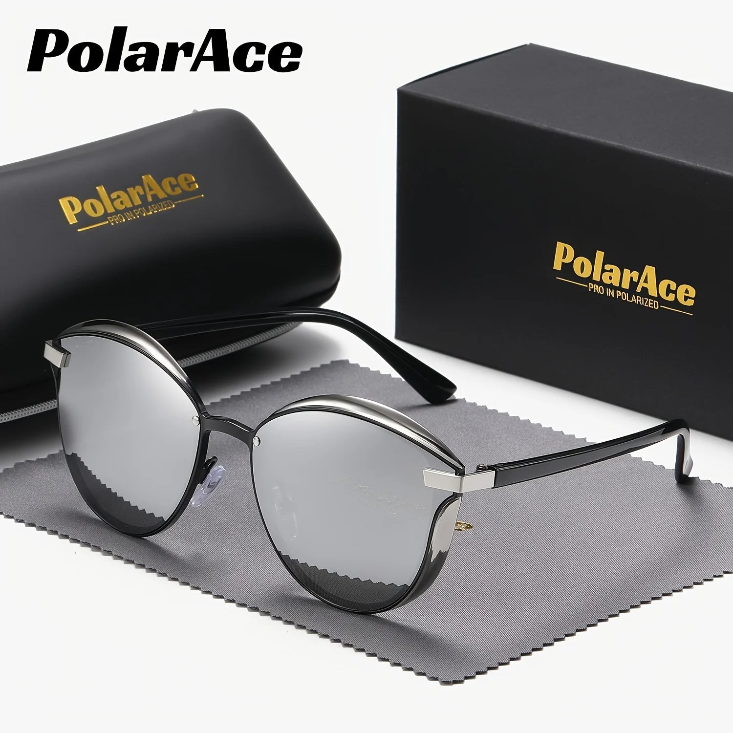 Polarized Fit Over Sunglasses for Women Thin Temple Anti Glare Sunshades for Driving