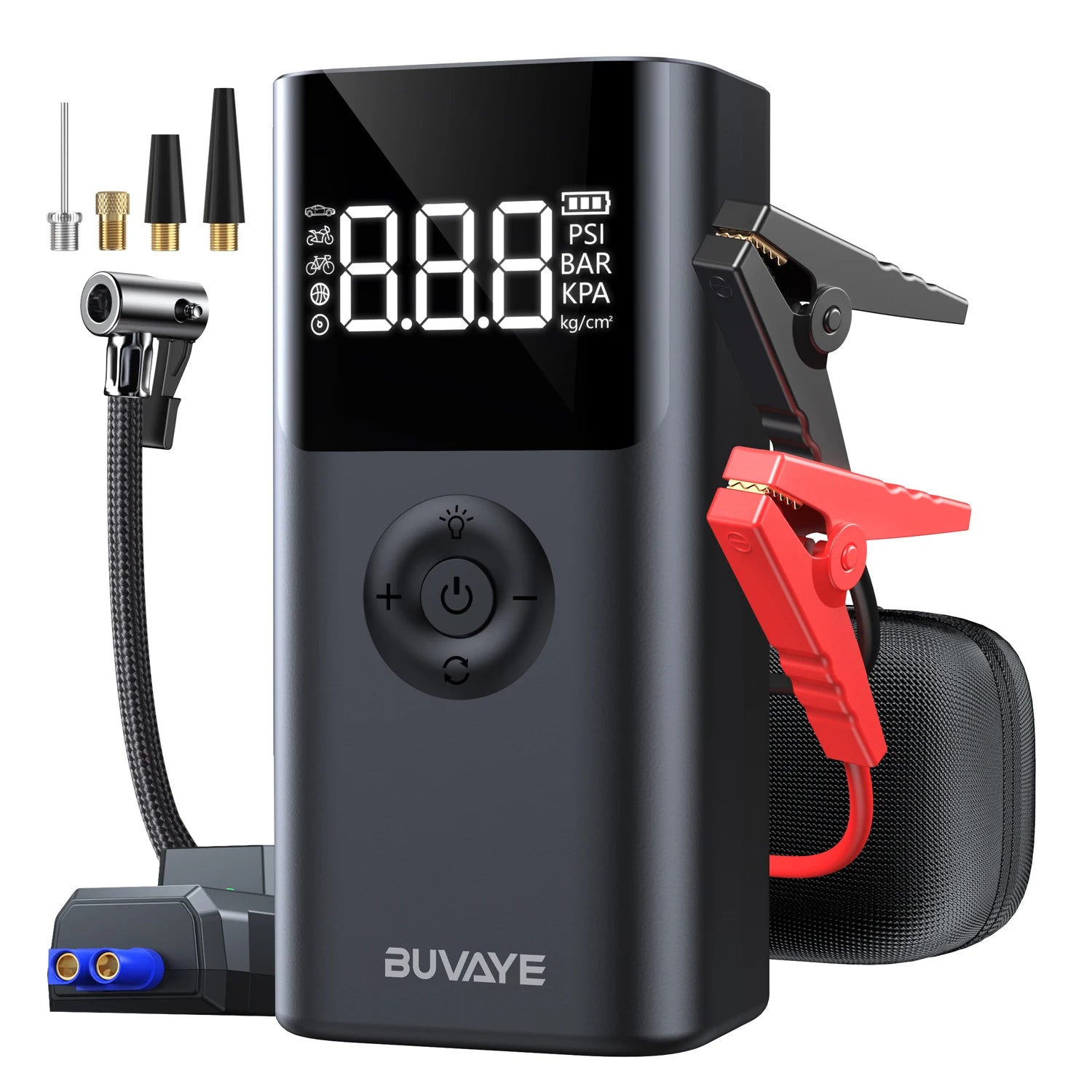 Portable Car Jump Starter with Air Compressor & Power Bank - Fast Shipping - MANDOTOS INTERNATIONAL