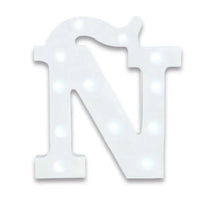 ELEGATE LED.54.N Led Letters N 3D Lights Spotlight Lamp Decor Alphabet Mexico - MANDOTOS INTERNATIONAL