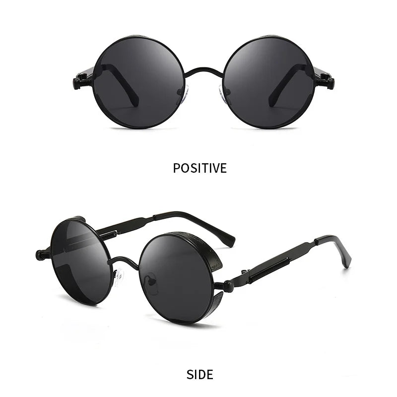 Vintage Punk Street Style Sunglasses Personality Windproof Eyewear Unisex Hip Hop Sun Glasses